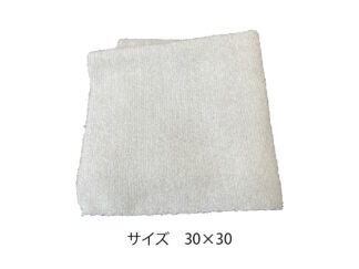 「ミクロの布」薄灰色（サイズ 30×30）